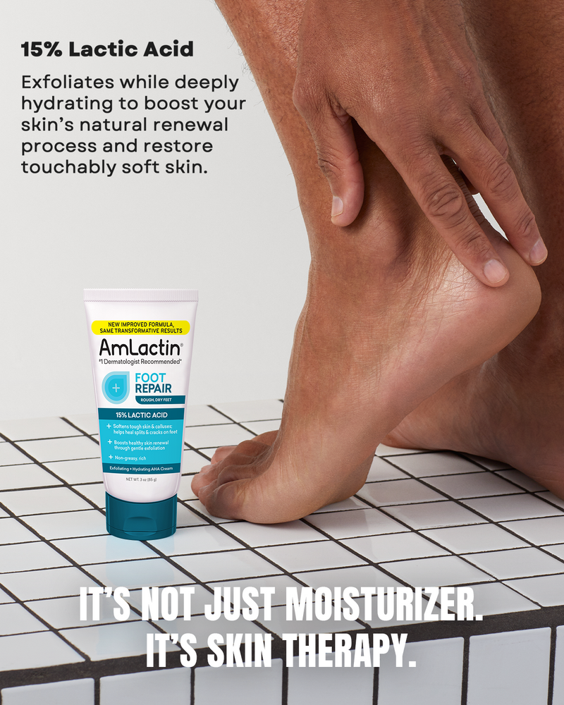Foot Repair Cream with 15% Lactic Acid AHA