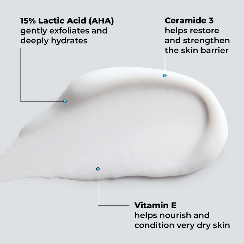 Intensive Healing Lotion with 15% Lactic Acid AHA