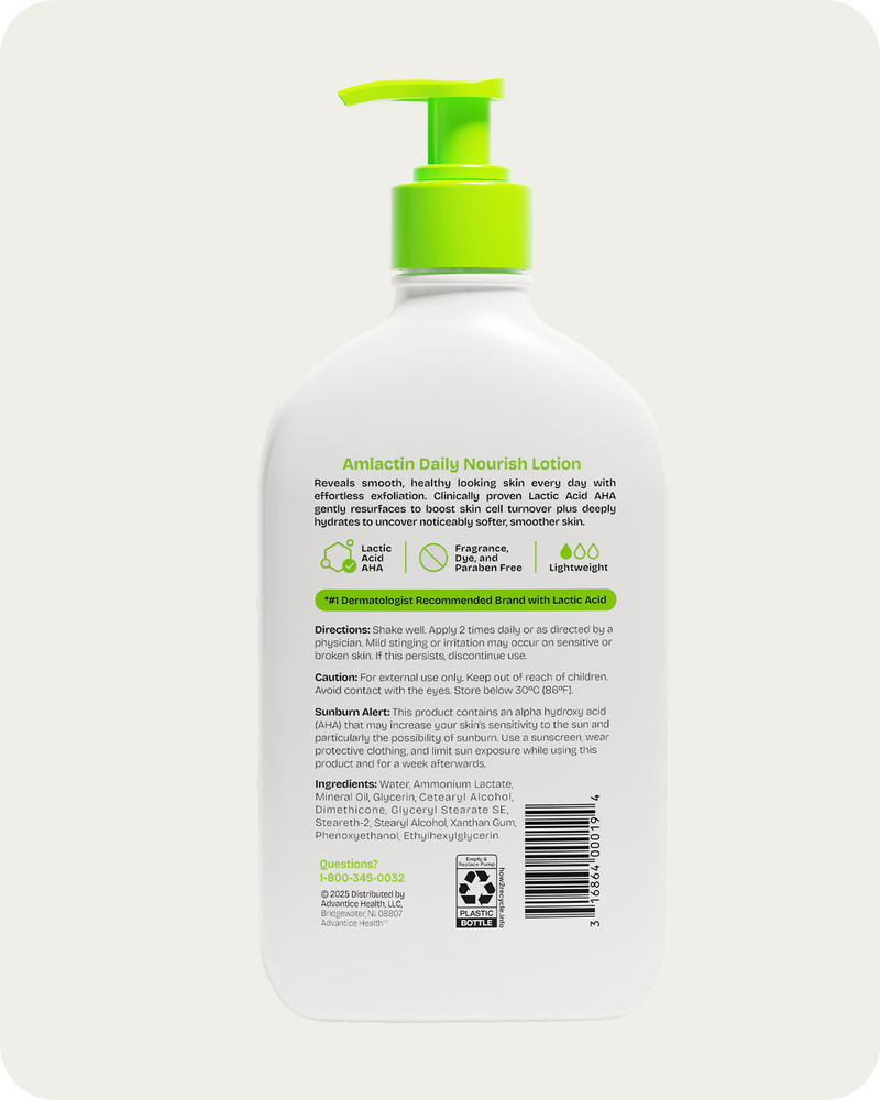 Daily Nourish Lotion with 12% Lactic Acid AHA